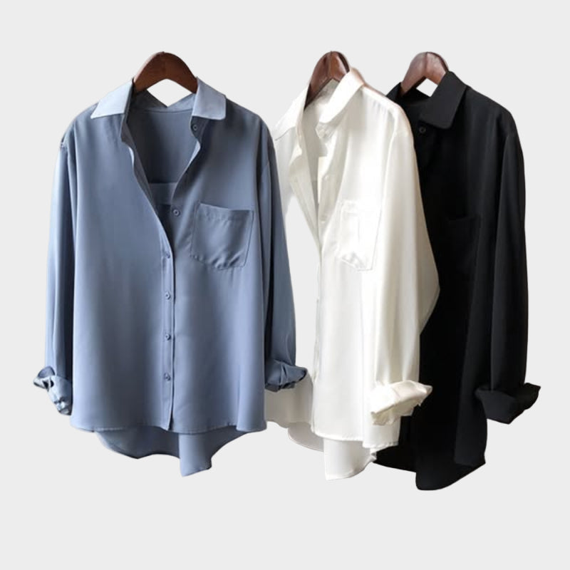 Chemisier à la ligne élégante et aux détails modernes