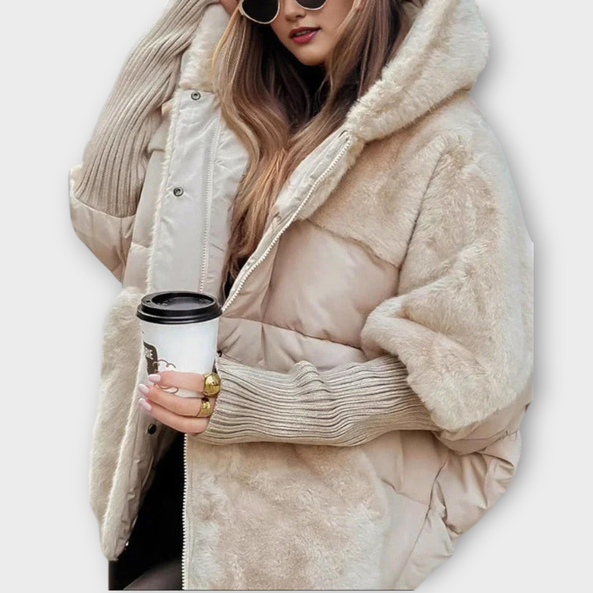 Hedra – Doudoune chaude avec capuche