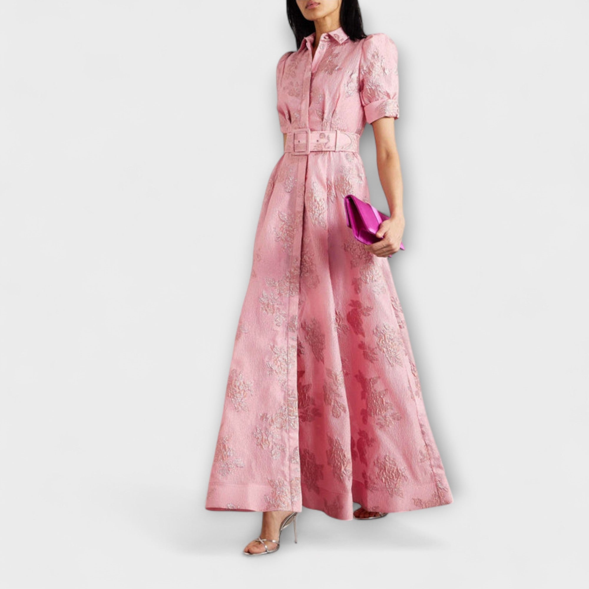 Anabella - Robe à manches courtes bouffantes