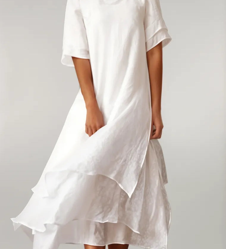 Robe Maya à volants élégants