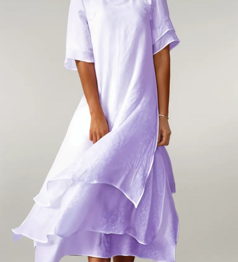 Robe Maya à volants élégants