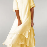 Robe Maya à volants élégants