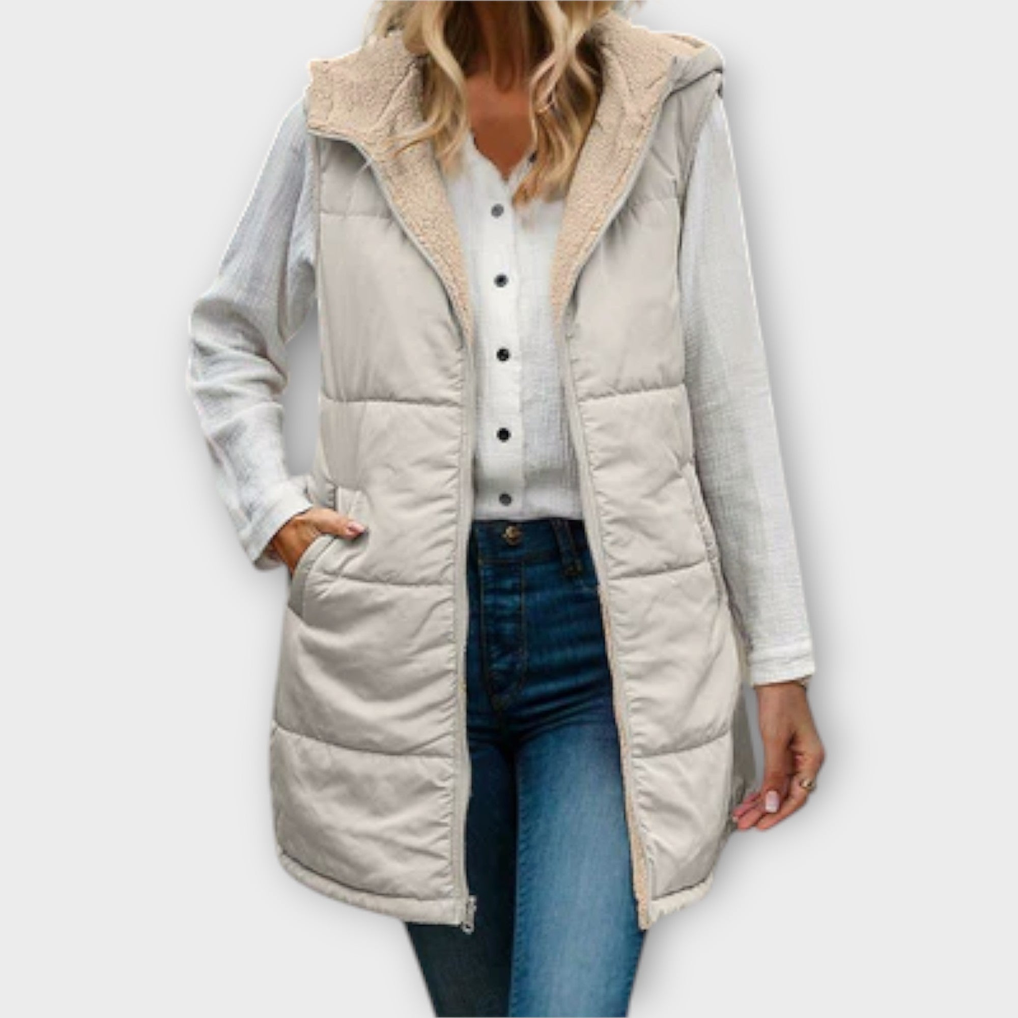 Margaret – Gilet réversible à isolation thermique