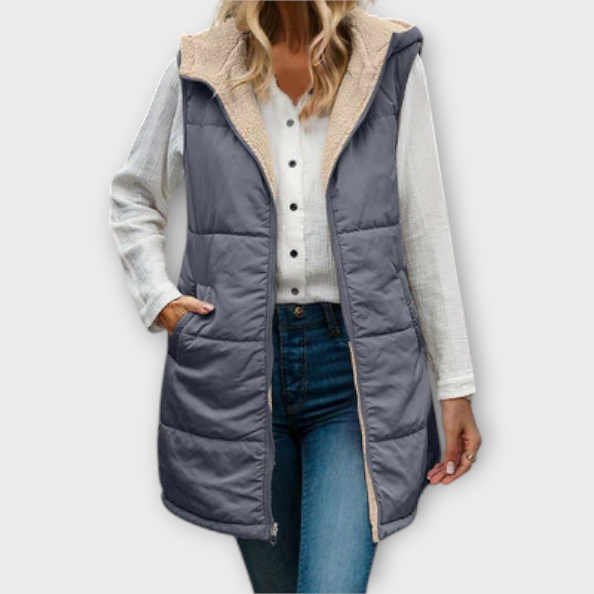 Margaret – Gilet réversible à isolation thermique