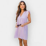 Robe d'été avec short intégré et poches