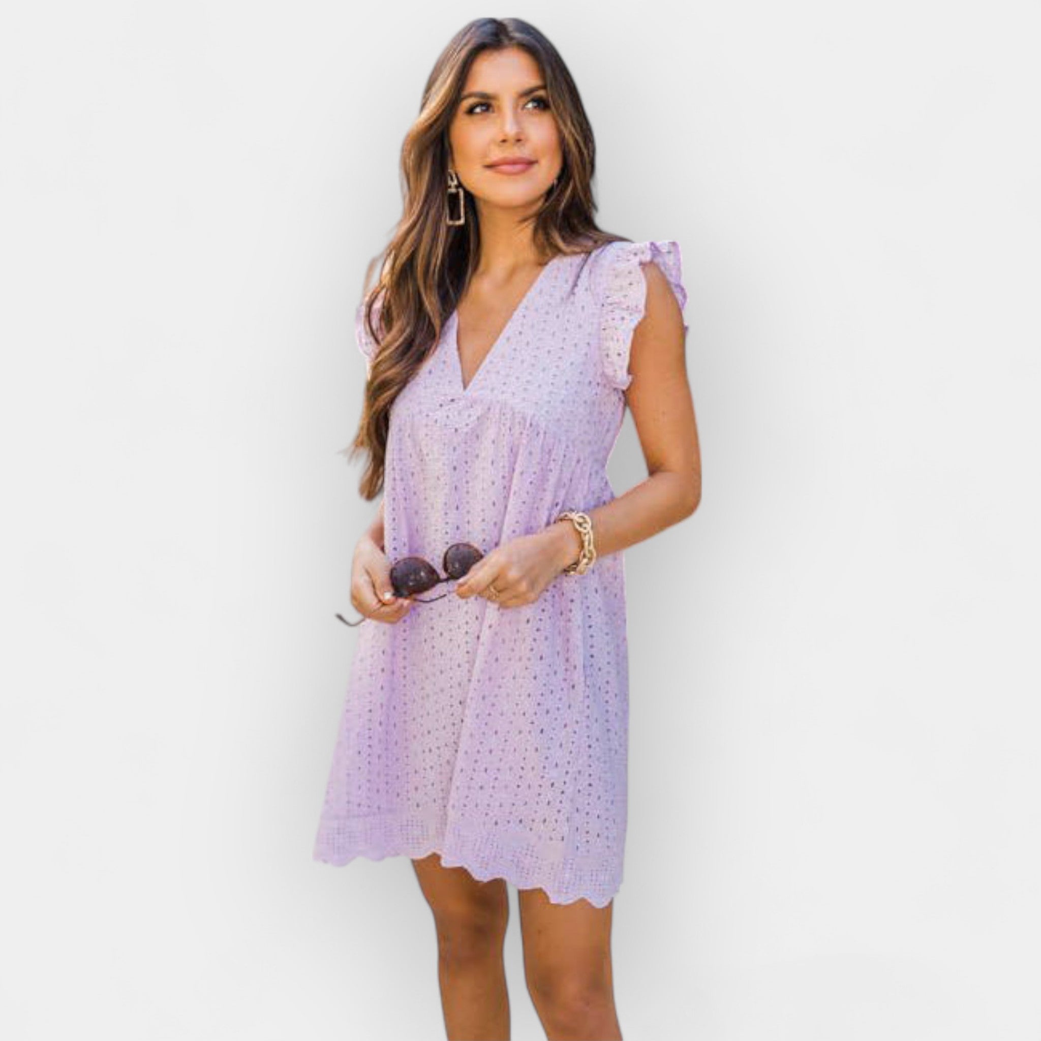 Robe d'été avec short intégré et poches