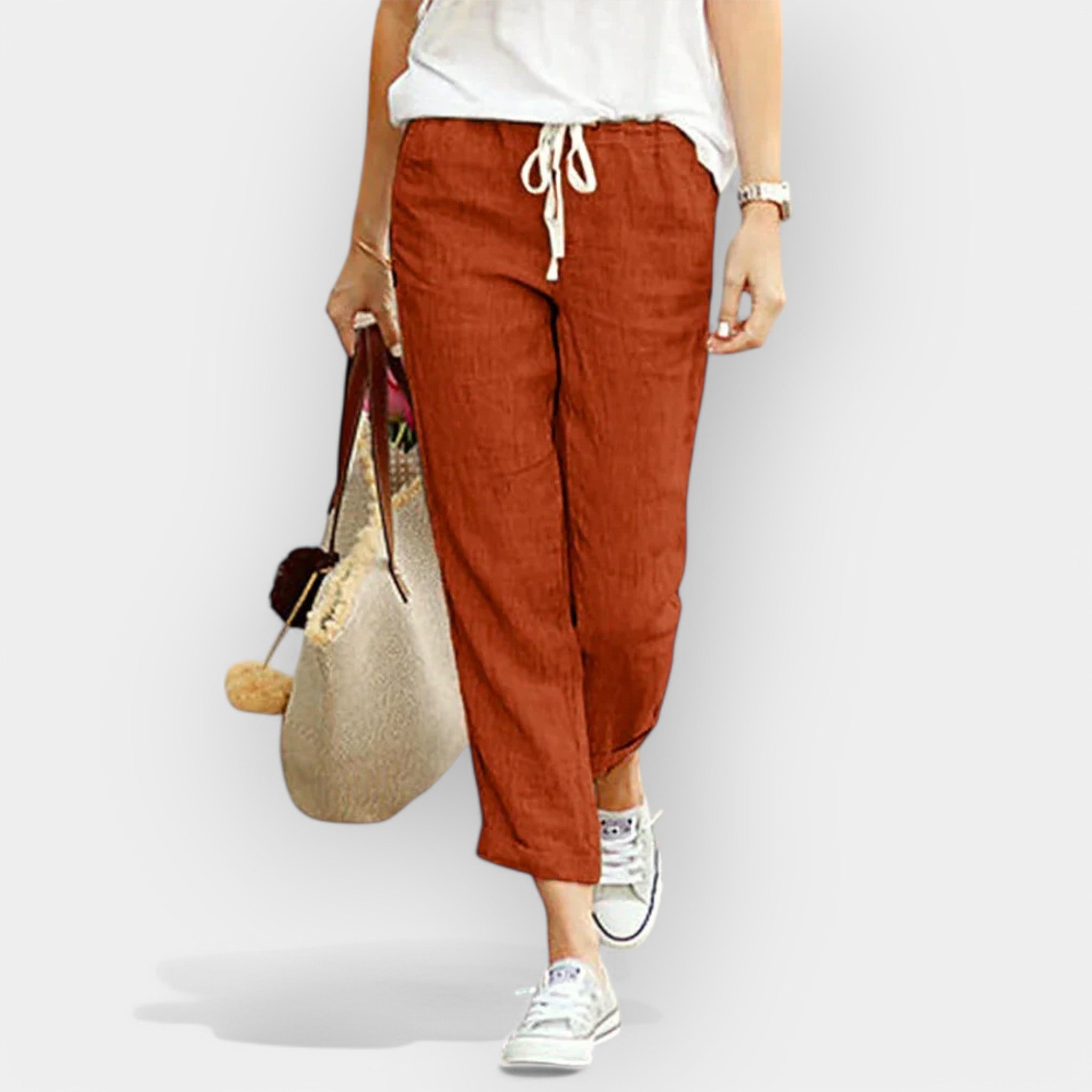 Pantalon léger en coton